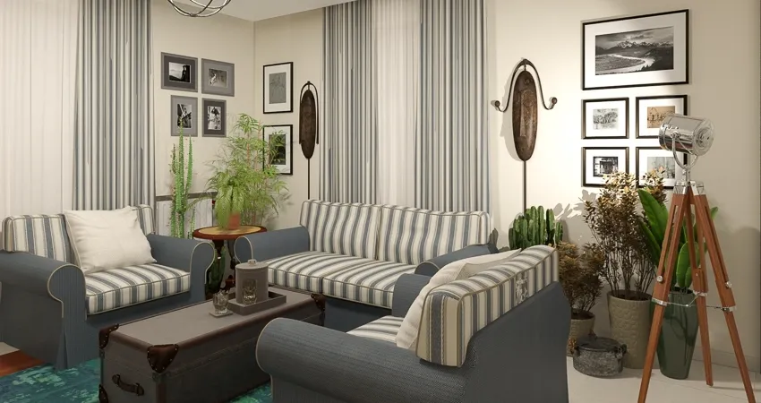 Loft hangulat egy társalgóban