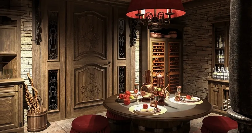 A stílusok itt teljesednek ki igazán, mediterrán elegancia, rusztikus báj, chateau berendezési tárgyakkal vegyítve, mindez barátságos vidéki milliőbe csomagolva.